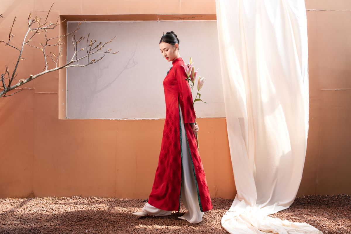 ÁO DÀI THỌ DƠI (4 TÀ) - Image 4