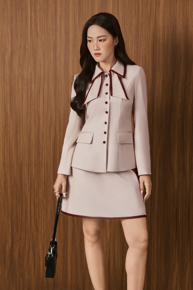Chân váy DARLING ROUGE hồng - Image 3